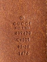 Cinturón Feline Buckle Calfskin Leather