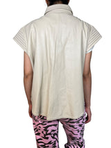 Chaqueta Sin Mangas Cuero