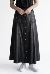 Falda Maxi Bolsillos