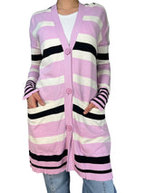 Cárdigan Viscosa Rayas