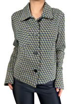 Chaqueta Tweed Elasticada