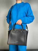 Cartera Bow Detail Cuero