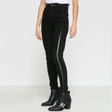 Jeans Pixie Black Stripe