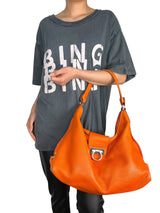Bolso Cuero Orange
