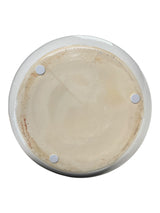 Jarrón Blanco Detalles Azules