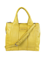 Bolso Cuero Amarillo