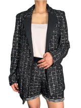Blazer Tweed Metalizado