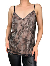 Top Encaje con Forro