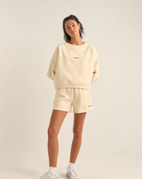 Shorts Logo Fleece Oatmeal