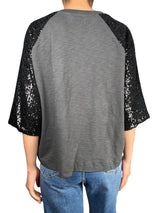 Polera Tigre Lentejuelas