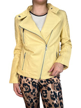 Chaqueta Azucena Vainilla Cuero