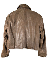 Chaqueta Botones Cuero