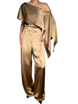 Set Blusa Y Pantalón Satinado