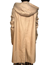 Trench Beige Capucha Desmontable