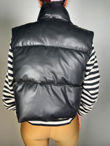 Parca Sin Mangas Ecocuero