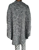 Sweater Blanco Con Negro