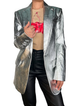 Blazer Plateado