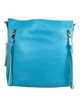 Bolso Cuero Turquesa