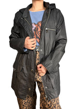 Chaqueta Coating Engomado PLUS SIZE