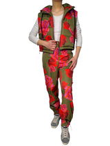 Chaqueta Sin Mangas Floral