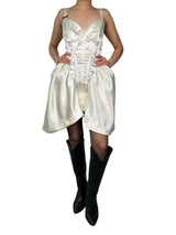 Vestido Satinado Blanco