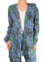 Cárdigan Largo Print Floral