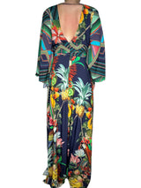 Vestido Longo Mix Iquito