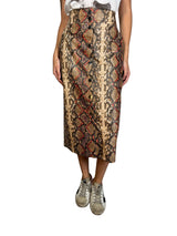 Falda Snake Ecocuero