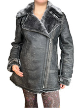 Chaqueta Aviadora Chiporro Vintage Cuero