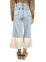 Jeans Culotte Bicolor