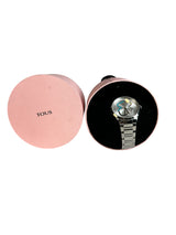 Reloj Analógico Motion Straight Oso De Acero Con Cristales