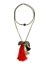 Collar Dorado Pompones