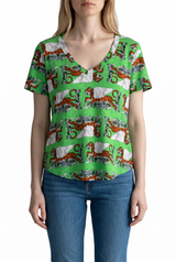 Polera Leopardo Alas