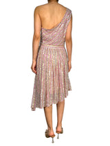 Vestido Lentejuelas Asimétrico