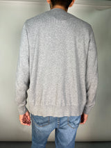 Sweater Gris Botones PLUS SIZE