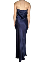 Vestido Strapless Satinado