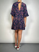 Vestido Viscosa Flores