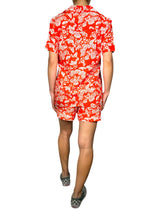 Pijama Red Hibiscus