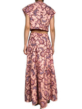 Vestido Rosado Flores