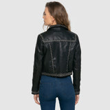 Chaqueta Narita Black Ecocuero