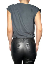 Polera Felin Con Hombreras