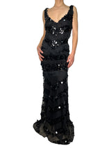 Vestido Flecos y Lentejuelas