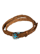 Cinturón Cuero Trenzado