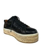 Zapatillas Cuero Con Plataforma