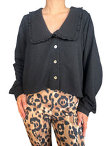 Blusa cuello bobo