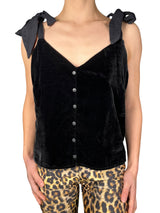 Top Velvet Lazos