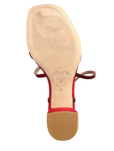 Sandalias Snake Rojo