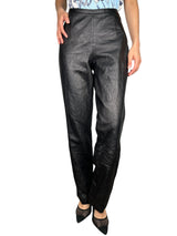 Pantalón Cuero Negro