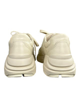 Zapatillas Cuero Beige