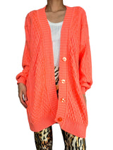 Cárdigan Joana Orange Turmeric